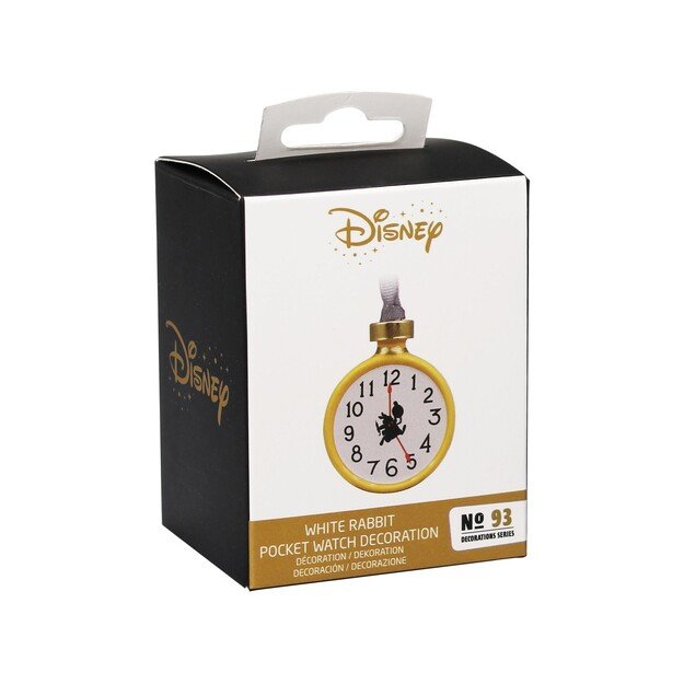 Disney - Hanging Decoration - Alice in Wonderland - Gold Watch (DECDC93)