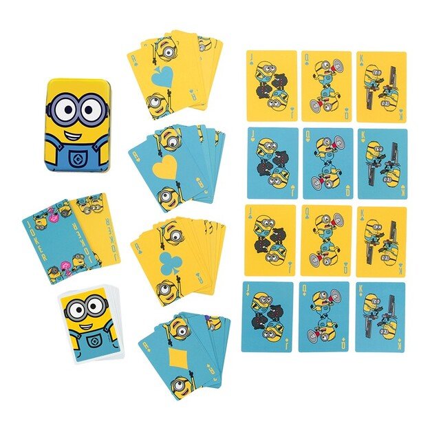 Minions Playing Cards in Tin