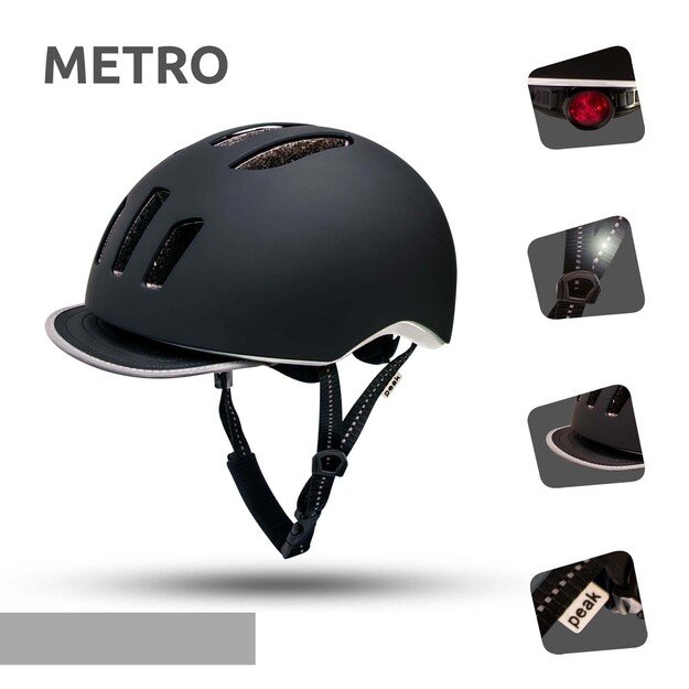 Crazy Safety - Metro, Black (330102-10)