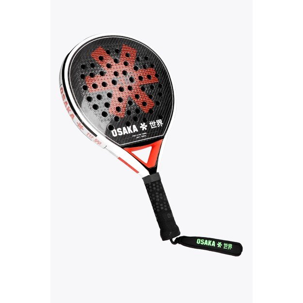 Osaka - Padel Pro Tour Precision - Soft White/Oxy red