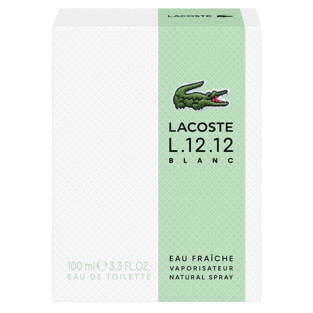 Lacoste - L.12.12 Blanc Eau Fraiche EDT 100 ml