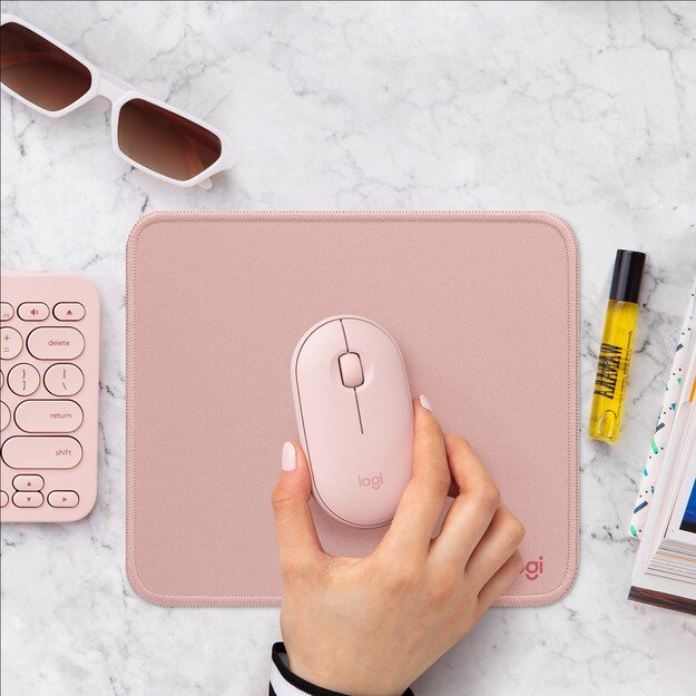 Logitech - Studio Series Mouse Pad - Rose