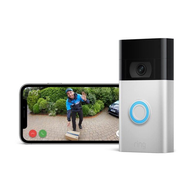 Ring - Video Doorbell Gen2 Silver