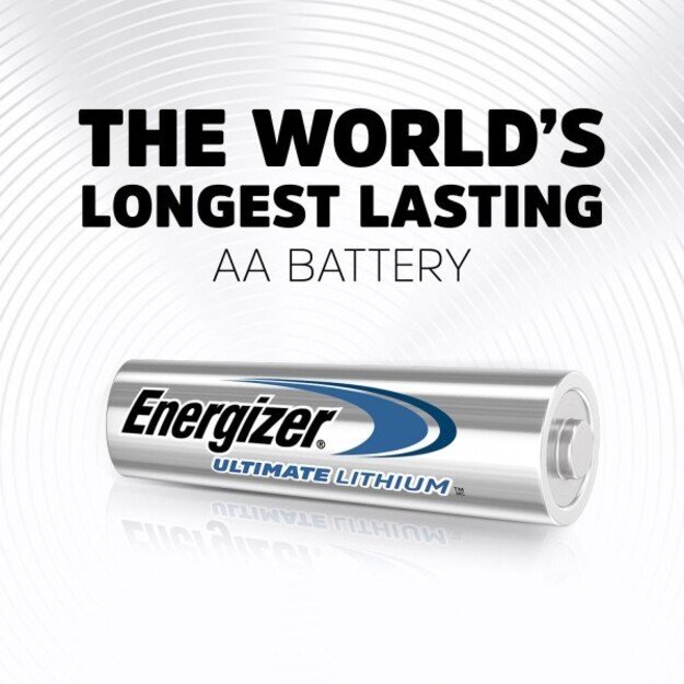 Energizer - Battery AA/LR6 Ultimate Lithium - Pack of 4