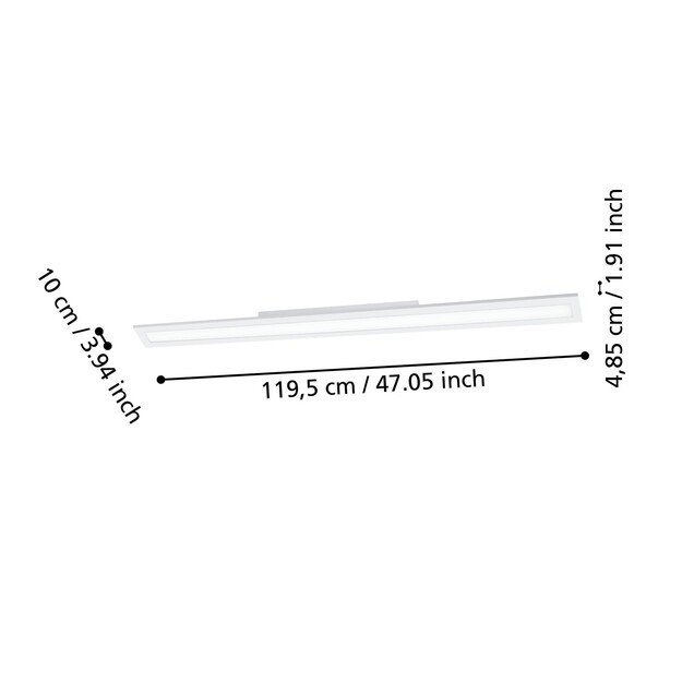 EGLO - Salobrena-Z panel white 120x10 - TW - Zigbee, Bluetooth