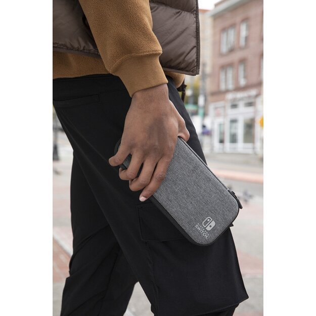 PowerA Slim Case for Nintendo Switch - Charcoal /Nintendo Switch