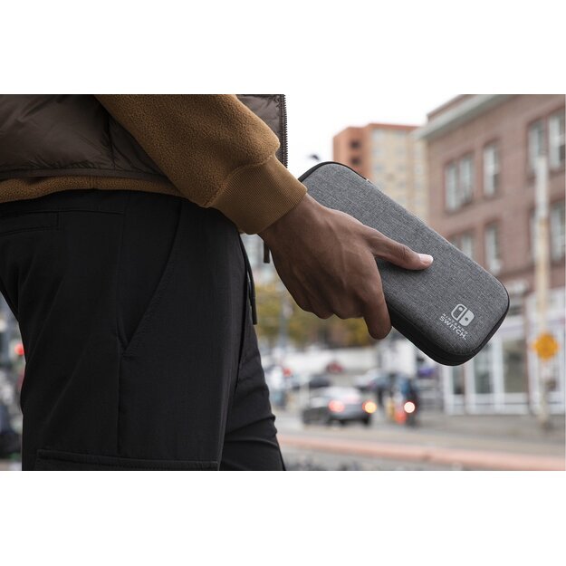 PowerA Slim Case for Nintendo Switch - Charcoal /Nintendo Switch
