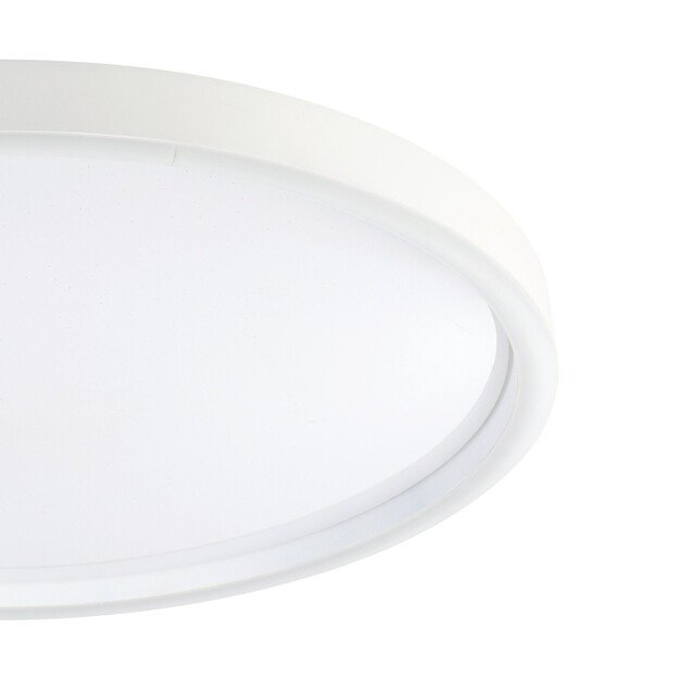 EGLO - Montemorelos-Z loft lamp white w/crystal effect Ø57 - RGB + TW - Zigbee, Bluetooth