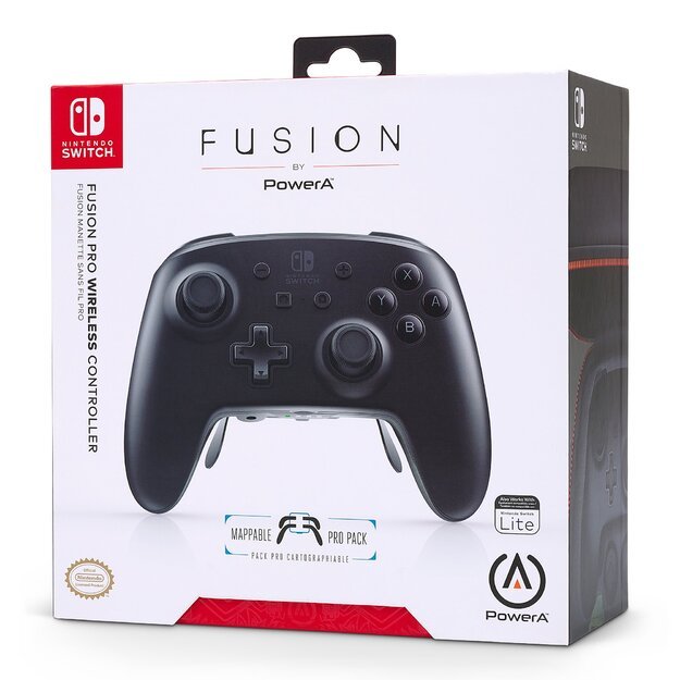 PowerA Fusion Pro Wireless Controller (Nintendo Switch) - White/Black