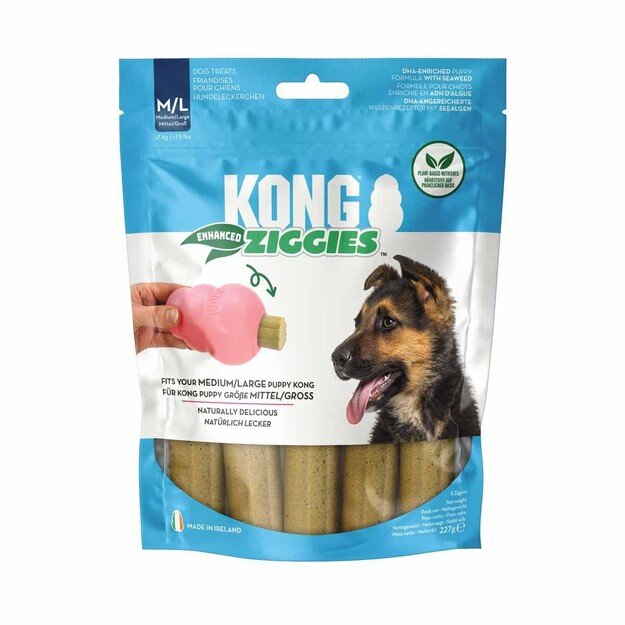 KONG -  Ziggies Enhanced Puppy M/L 227G (634.7442)