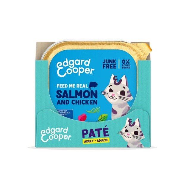 Edgard Cooper - Cat Adult Vetfood Paté Salmon/Chicken - 85g