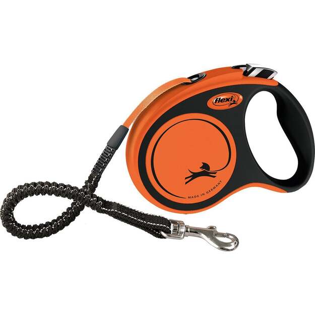 FLEXI - Leash Xtreme S Tape 5M Black/Orange Max 20Kg - (600.8400)