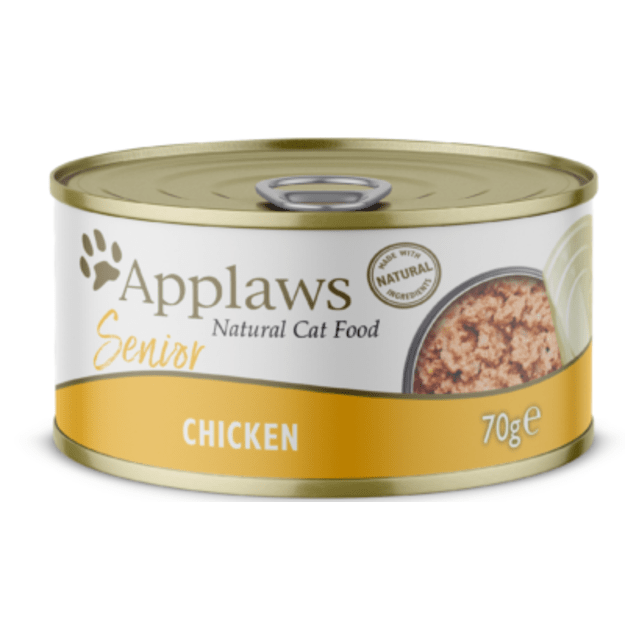 Applaws - Senior - 24 x Wet Cat Food 70 g - Chicken