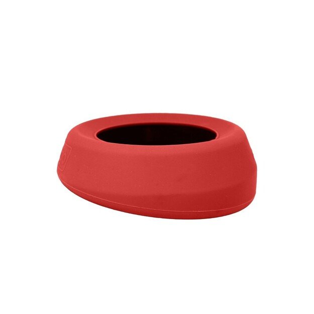 Kurgo - Splash Free Wander Dog Water Bowl, Red - (81001381063)