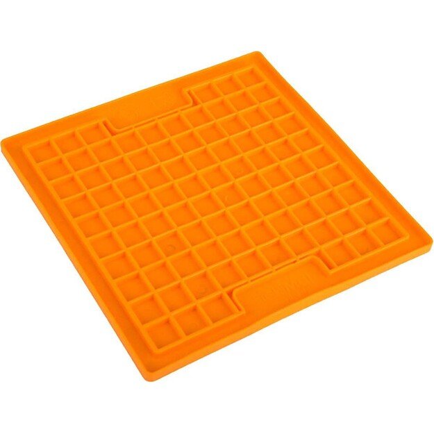 LICKI MAT - Dog Bowl Playdate Orange 20X20Cm - (645.5330)