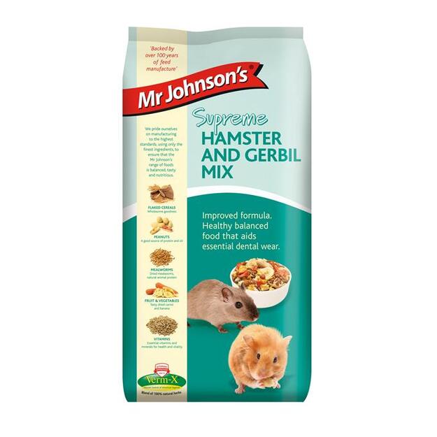 Mr.Johnson - Supreme hamster and gerbil mix 900gr - (815-130)