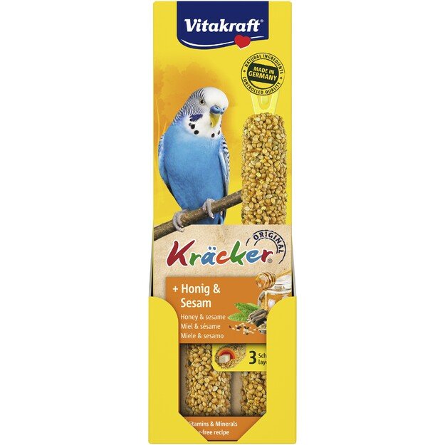 Vitakraft - Kräcker® honey and sesame, for budgies