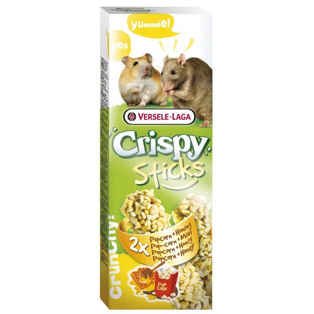 Versele Laga - Sticks Hamsters-Rats Popcorn & Honey 100Gr - (510.0120)