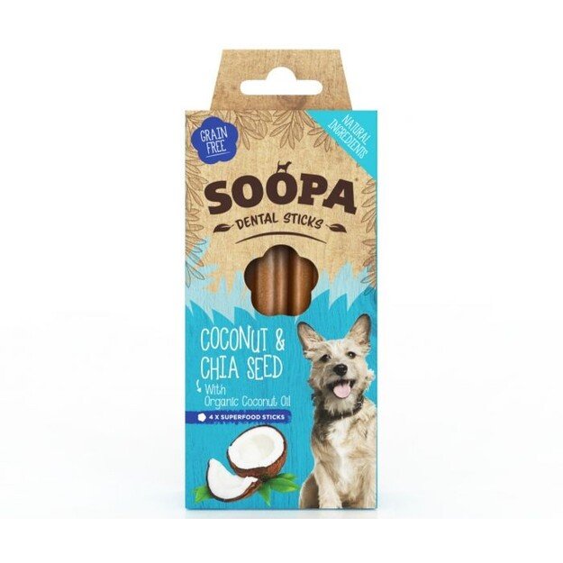 SOOPA - Dental Sticks Cocont & Chia Seed 100g - (SO920579)