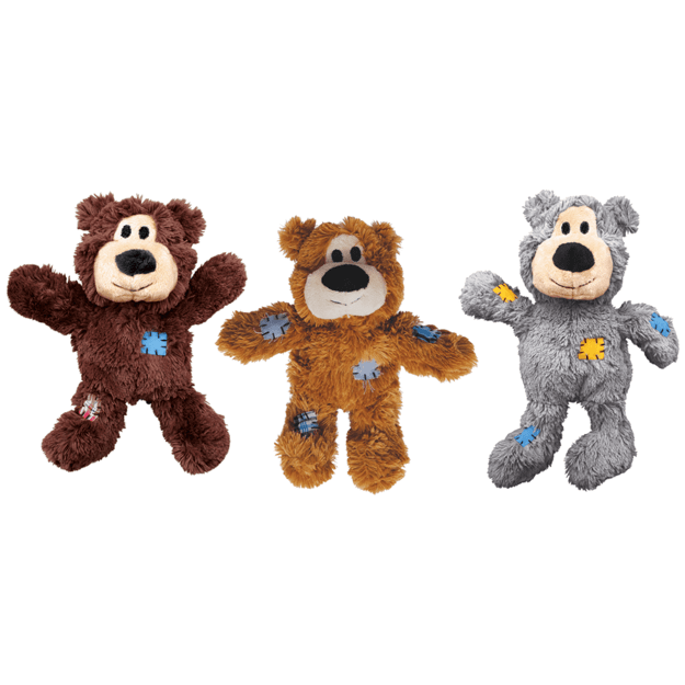 Kong - Kong Wild Knots Bears XS 11x10x5cm ass.colors - (KONGNKR5E)