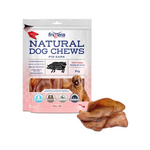 Frigera - Natural Dog Chews Pig ears 400gr - (402285851838)