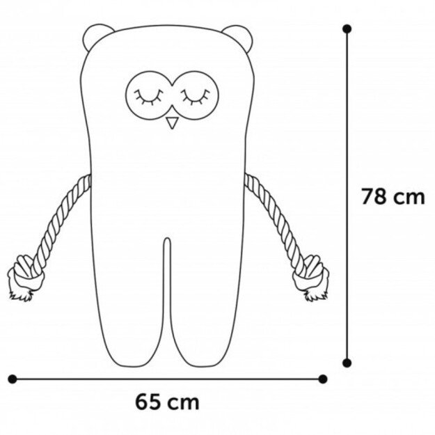 Flamingo -   Plush owl large 78cm