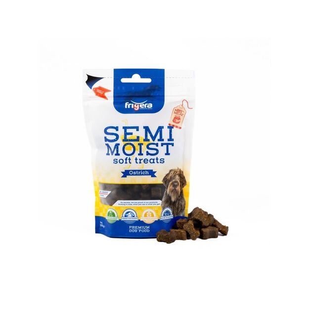 Frigera - Semi-Moist Treat Soft Ostrich 165g - (402285861242)