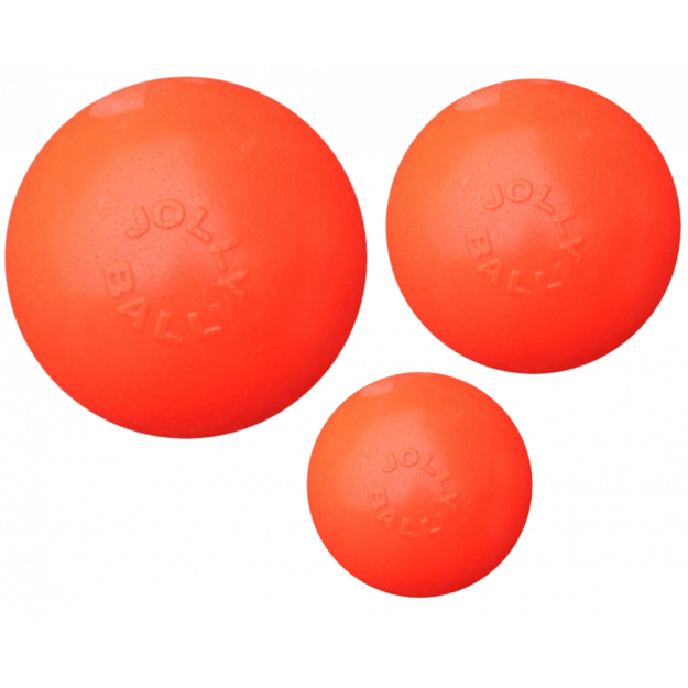 Jolly Pets - Ball Bounce-n Play 15cm Orange (Vanilla Smell) - (JOLL068G)