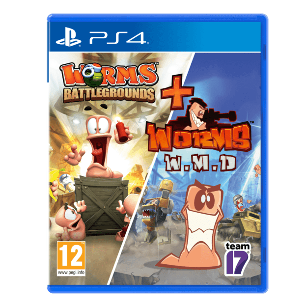 Worms Battlegrounds + Worms WMD Double Pack
      
        - PlayStation 4