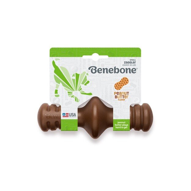 Benebone - Zaggler Peanut S, 6cm - (854111004545)