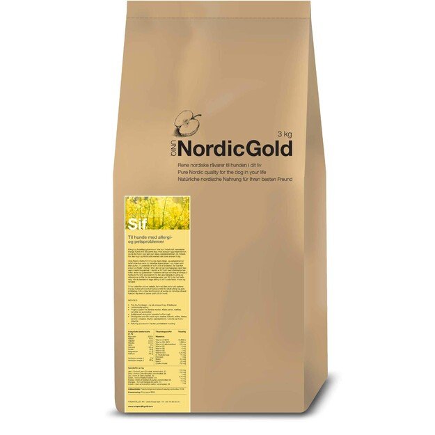 UniQ - Nordic Gold Sif Sensitive ADULT  10 kg - (115)