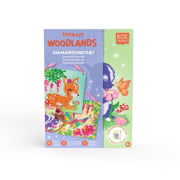 BOX CANDIY - Diamond Art: Totally Woodlands - (BC-1946)