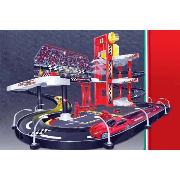 Burago - Ferrari Racing Garage incl. 1 car 1:43 (143001)