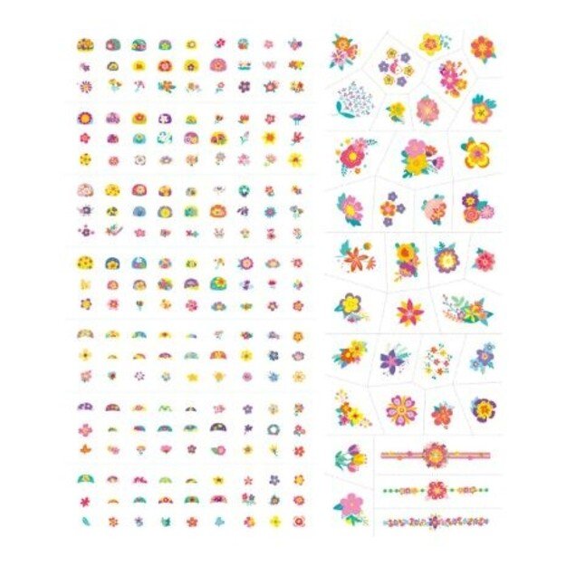 Avenir - Nail Stickers and Tattoos - Flower (58NA218207)