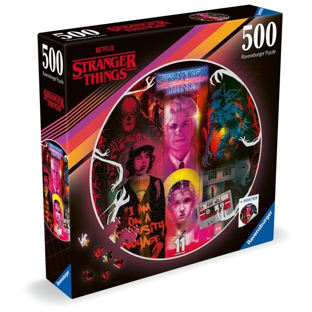 Ravensburger - Puzzle Circle Of Colors Stranger Things 500p (12001227)