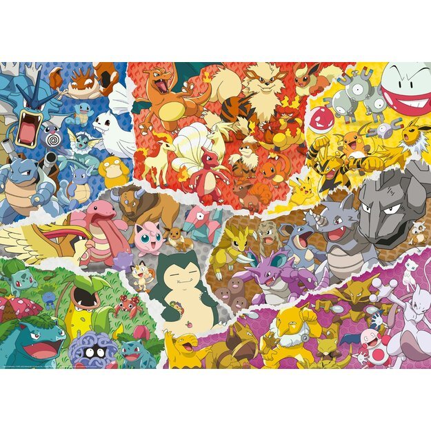 Ravensburger - Puzzle Pokémon Adventure 1000p (12000832)