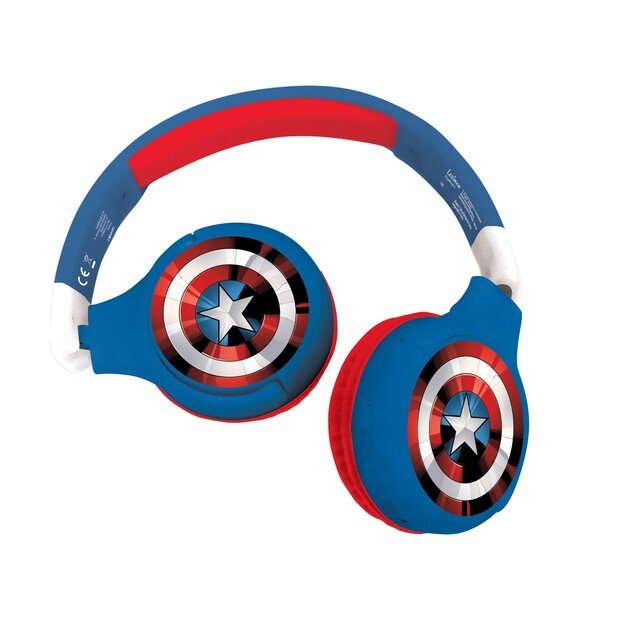 Lexibook - Avengers - 2 in 1 Bluetooth foldable Headphones (HPBT010AV)