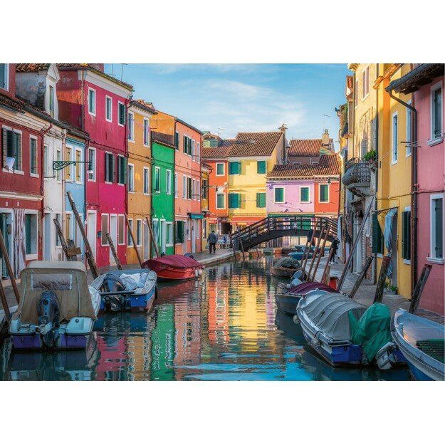 Ravensburger - Puzzle Burano Canal, Venice 1000p (12000623)