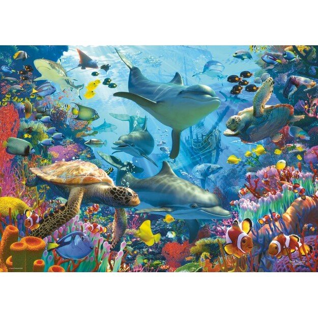 Ravensburger - Puzzle - Coral Reef Retreat 1000p (12001172)