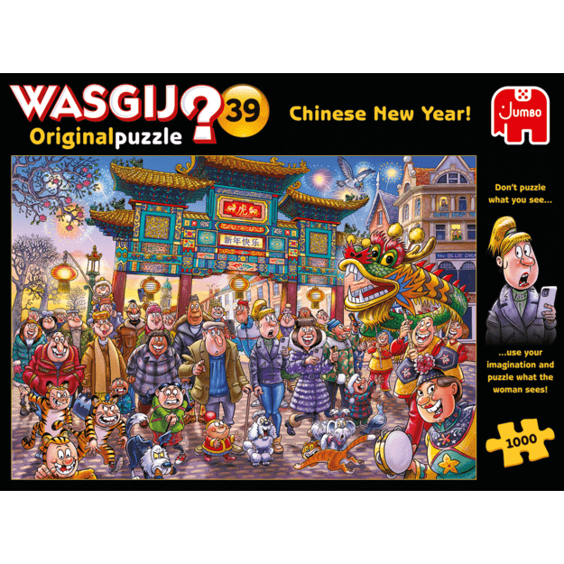 Wasgij - Original - #39 Chinese New Year! (1000 pieces) (JUM5011)