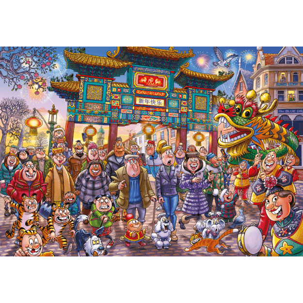 Wasgij - Original - #39 Chinese New Year! (1000 pieces) (JUM5011)