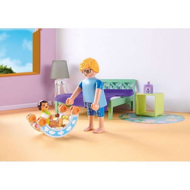 Playmobil - Sleeping room with baby play corner (71609)