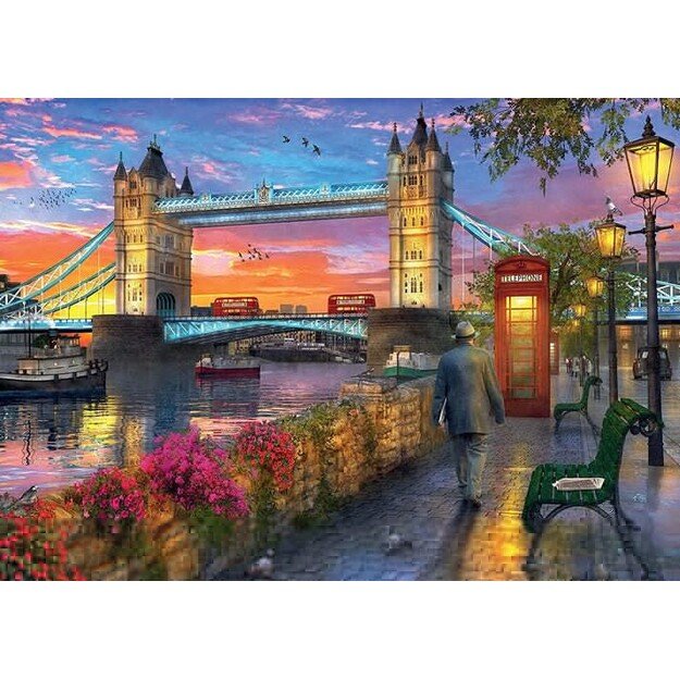 Ravensburger - Puzzle - Tower Bridge At Sunset 1000p (12000041)