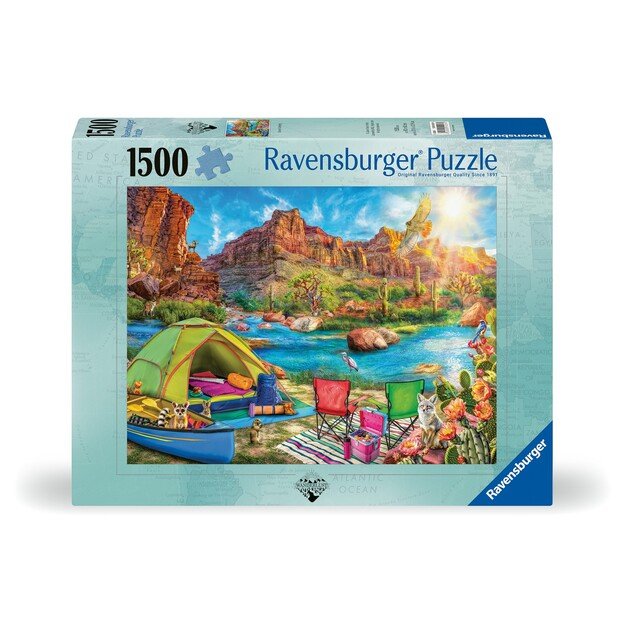 Ravensburger - Puzzle Canyon Camping 1500p (12001007)