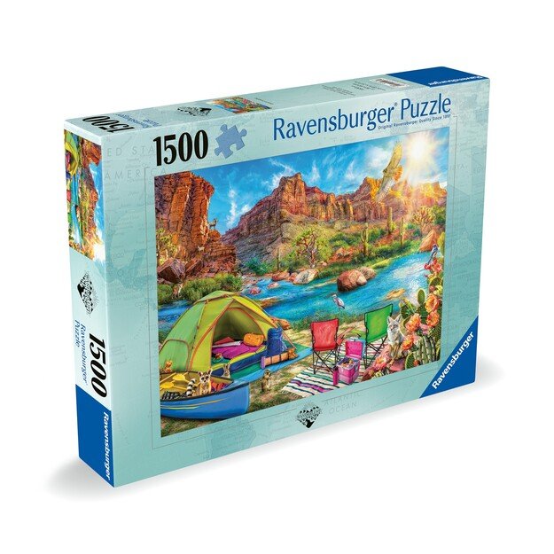 Ravensburger - Puzzle Canyon Camping 1500p (12001007)