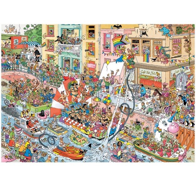 Jan van Haasteren - Celebrate Pride! (1000 pieces) (JUM00030)