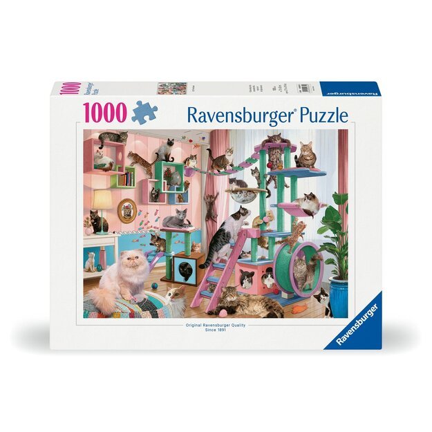 Ravensburger - Puzzle Cat Tree Heaven 1000p (12000875)