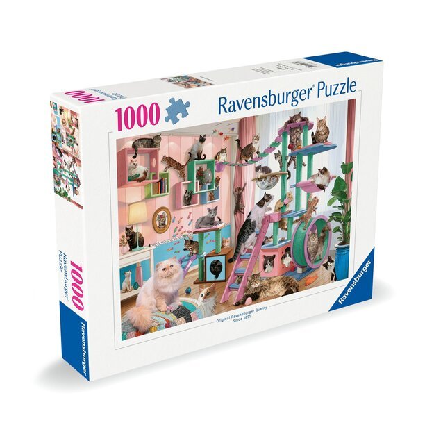 Ravensburger - Puzzle Cat Tree Heaven 1000p (12000875)