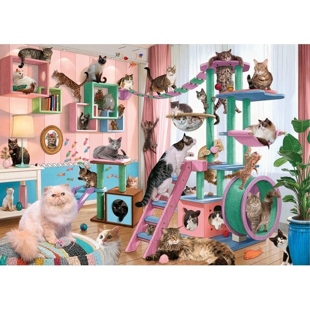 Ravensburger - Puzzle Cat Tree Heaven 1000p (12000875)