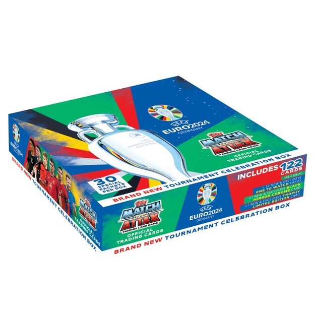 TOPPS MATCH ATTAX - EUROS TOURNAMENT CELEBRATION BOX (MAEUR24-2409)